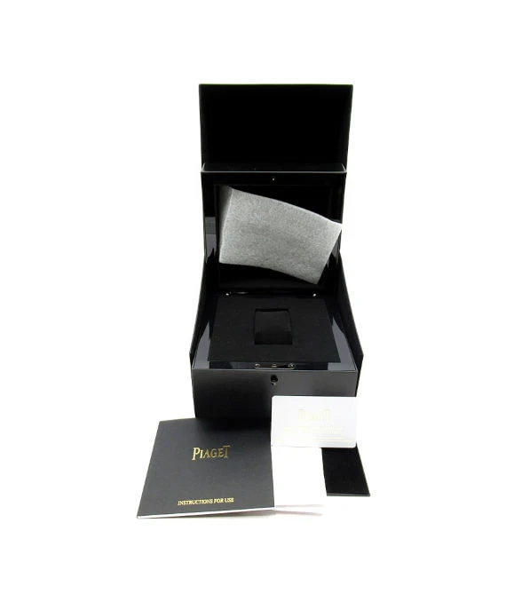 Piaget Limelight Gala G0A43151 Silver Dial Diamond Watch In 18k Yellow Gold