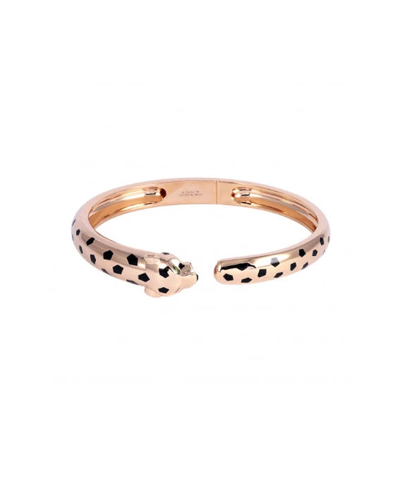 Cartier Mailon Panthere Bracelet Size 19 In 18k Pink Gold