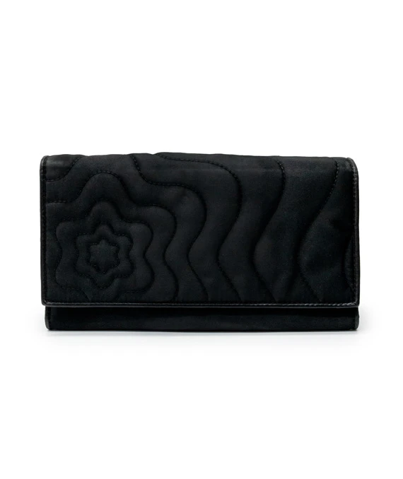 Montblanc Black Satin Starisma Dalila Continental Wallet