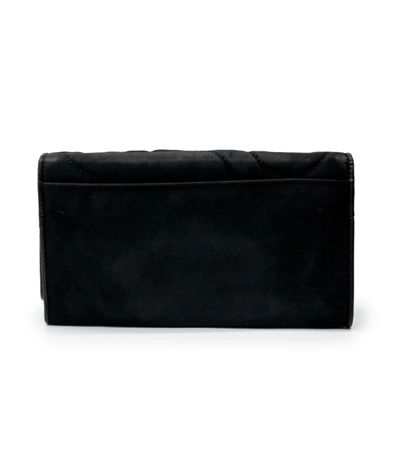 Montblanc Black Satin Starisma Dalila Continental Wallet