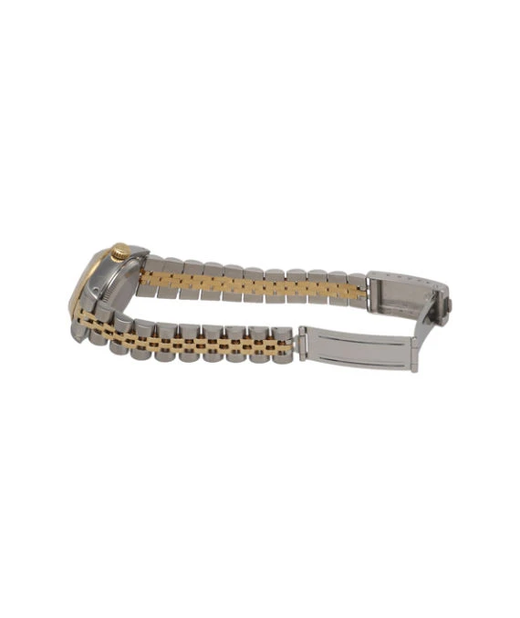 Rolex 69173G 26mm Datejust Yellow Gold Champagne Dial and Stainless-Steel mixed Bracelet Womens Watch