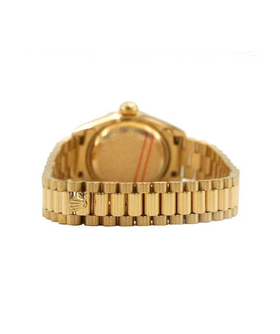 Rolex 69178 Datejust 26mm 18k Solid Yellow Gold Champagne Automatic Womens Watch