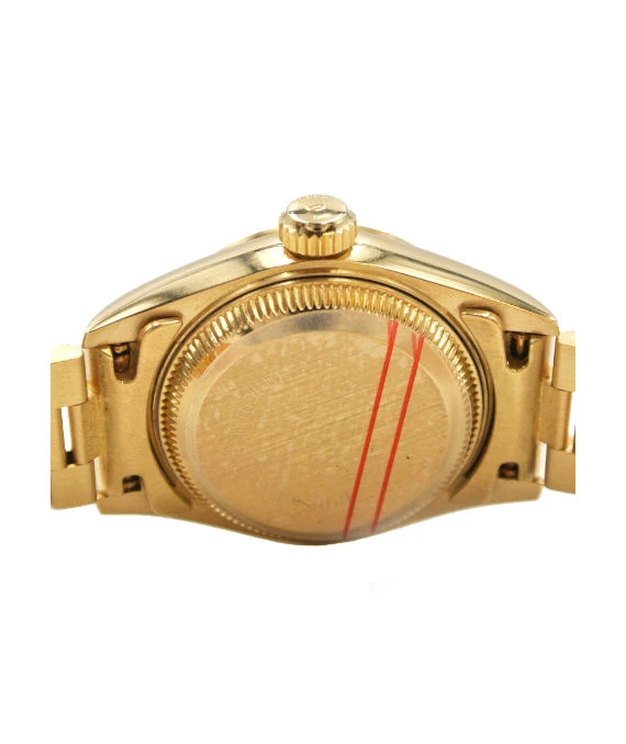 Rolex 69178 Datejust 26mm 18k Solid Yellow Gold Champagne Automatic Womens Watch