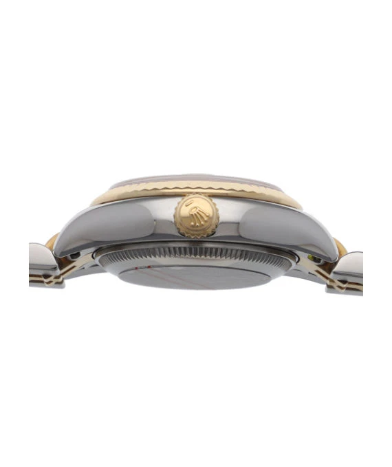 Rolex 179173G 26mm Datejust Silver Computer Dial with Yellow Gold and Stainless Steel mixed Bracelet Womens Watch