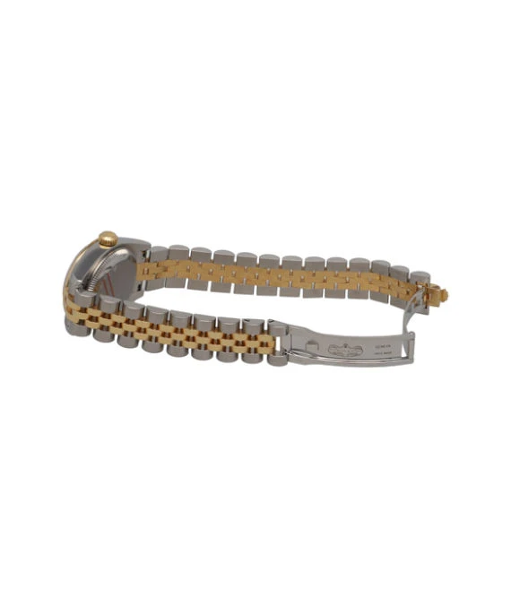 Rolex 179173G 26mm Datejust Silver Computer Dial with Yellow Gold and Stainless Steel mixed Bracelet Womens Watch