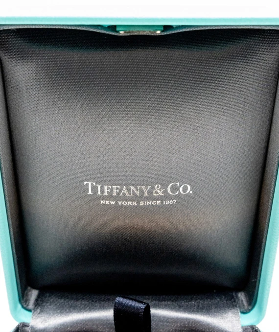 Tiffany  Co. "Tiffany Lock" 18k Rose Gold Medium Size Bangle