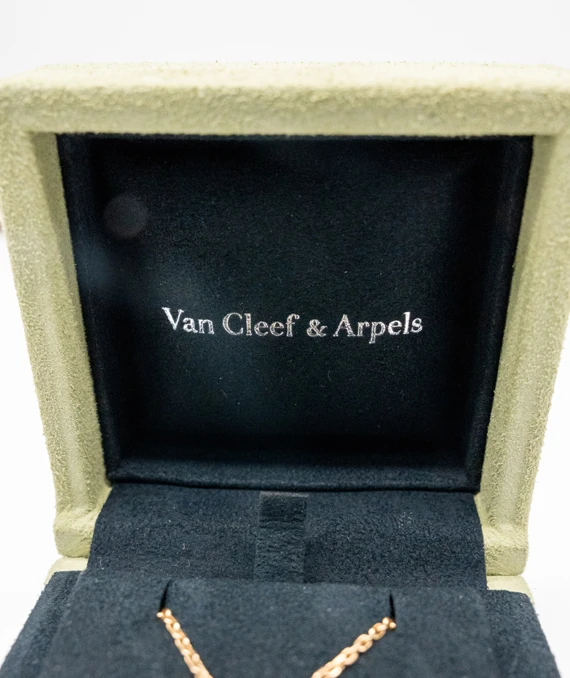 Van Cleef  Arpels Vintage Alhambra Necklace In 18k Yellow Gold