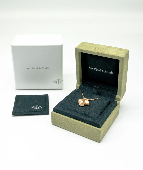 Van Cleef  Arpels Vintage Alhambra Necklace In 18k Yellow Gold