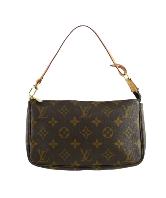 Louis Vuitton Brown Monogram Canvas Pochette Accessories Clutch Bag