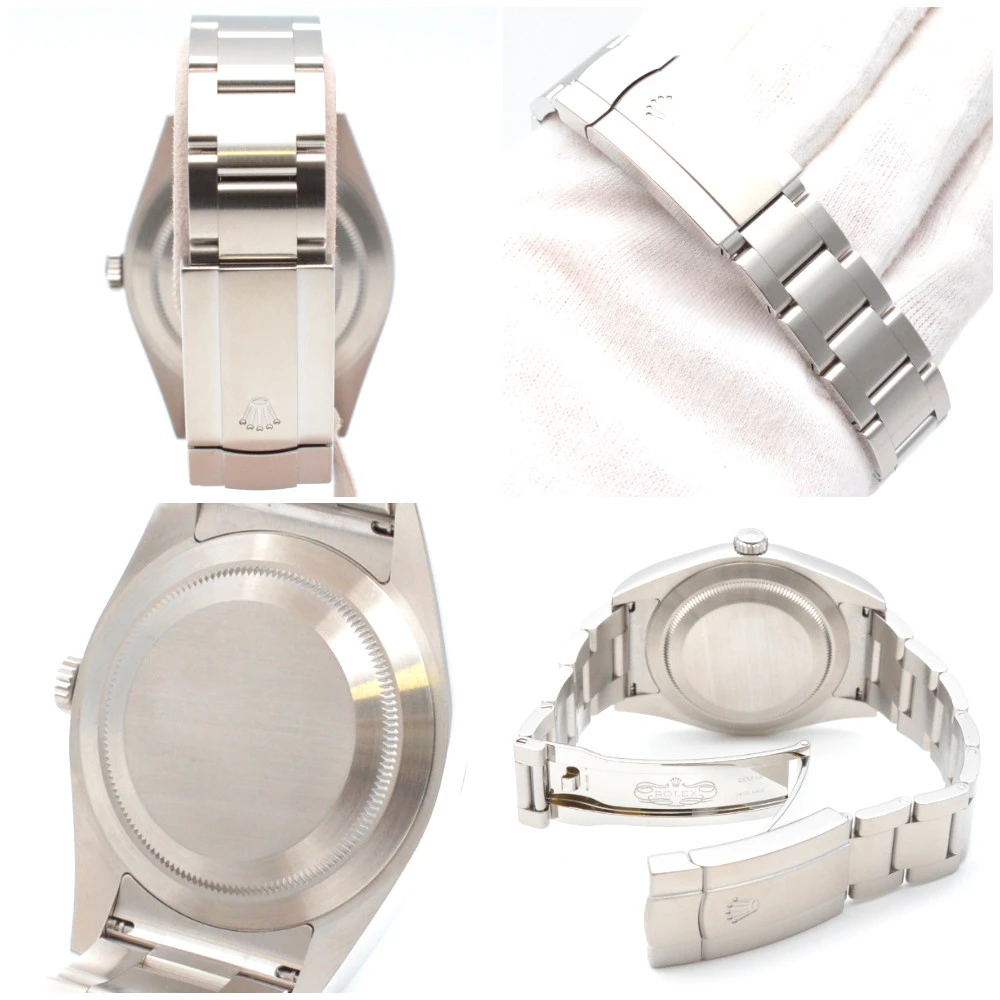 ROLEX 114300 Oyster Perpetual 39 Dark Rhodium Gray
