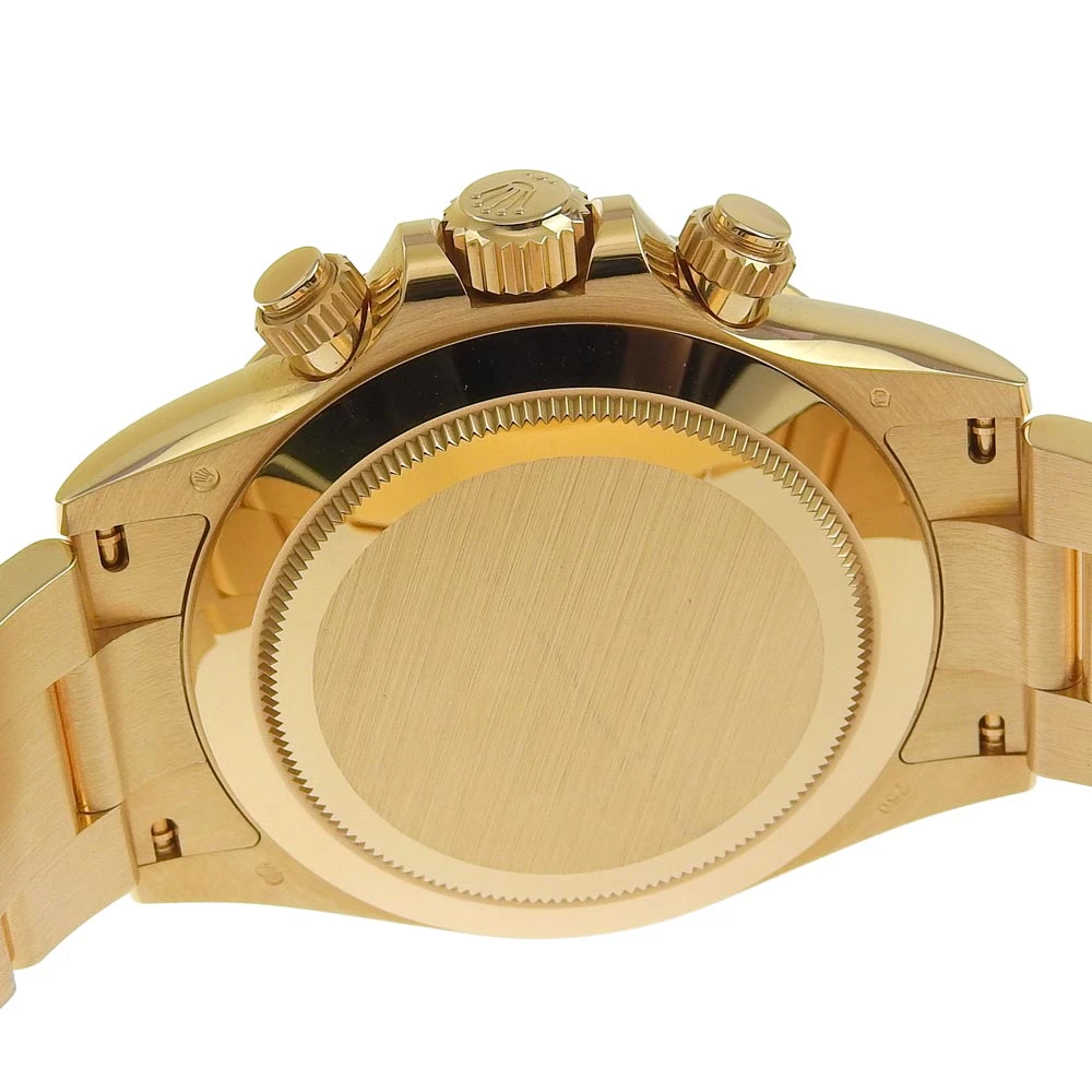 Rolex Daytona Mens Automatic Watch Green Dial Solid Gold 116508