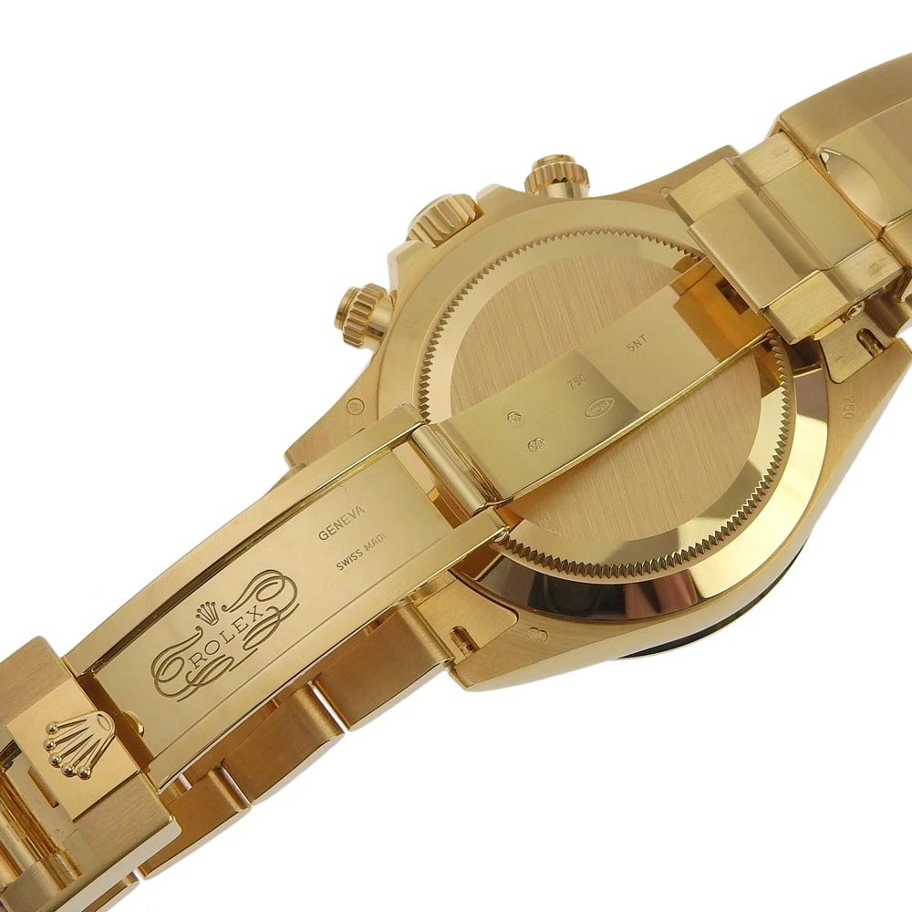 Rolex Daytona Mens Automatic Watch Green Dial Solid Gold 116508