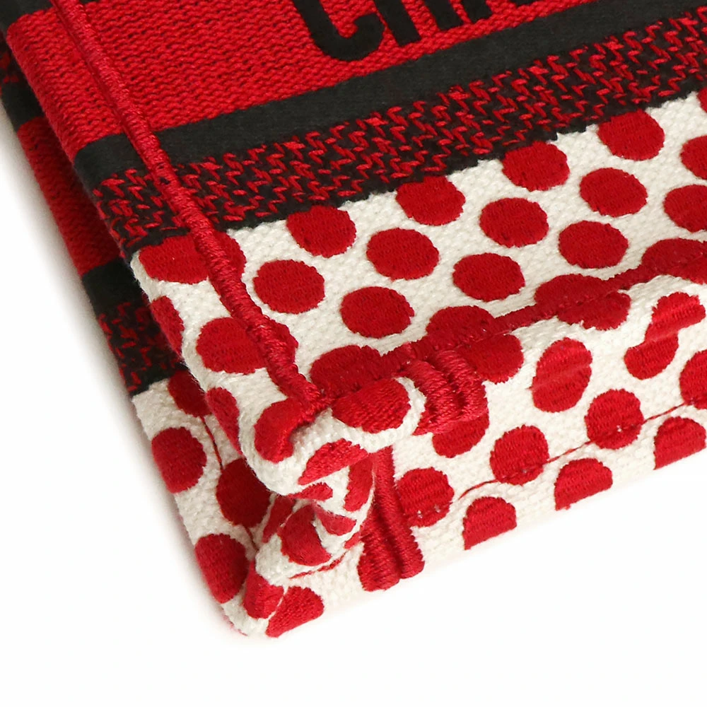 Christian Dior Red Mini Dioramour Book Tote