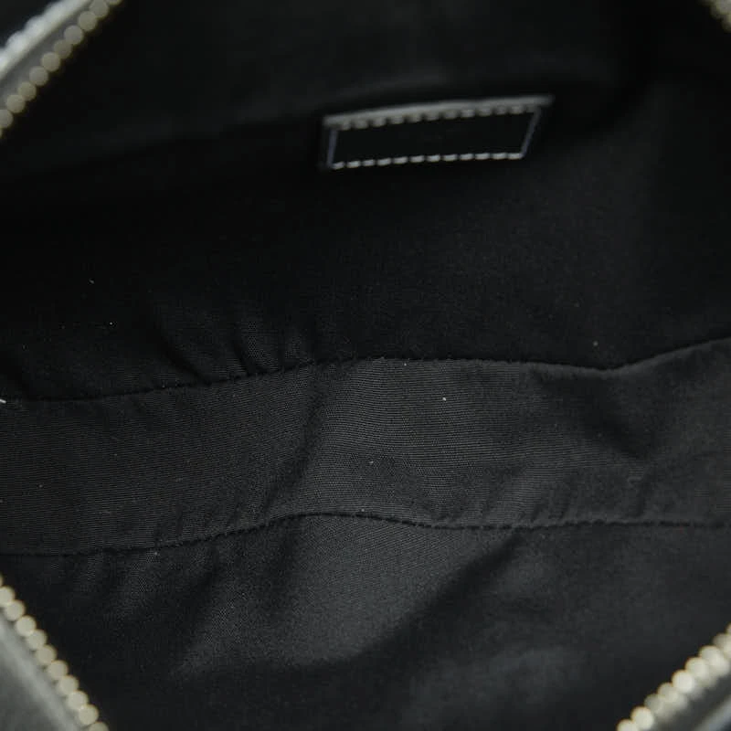 Dior x Peter Doig Black Saddle Crossbody Bag