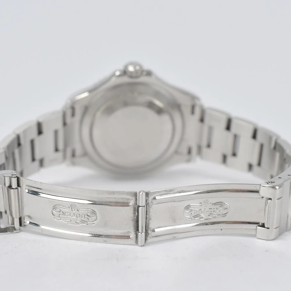 Rolex Silver Stainless Steel Yacht-Master 16622 Mens Wristwatch 40 mm