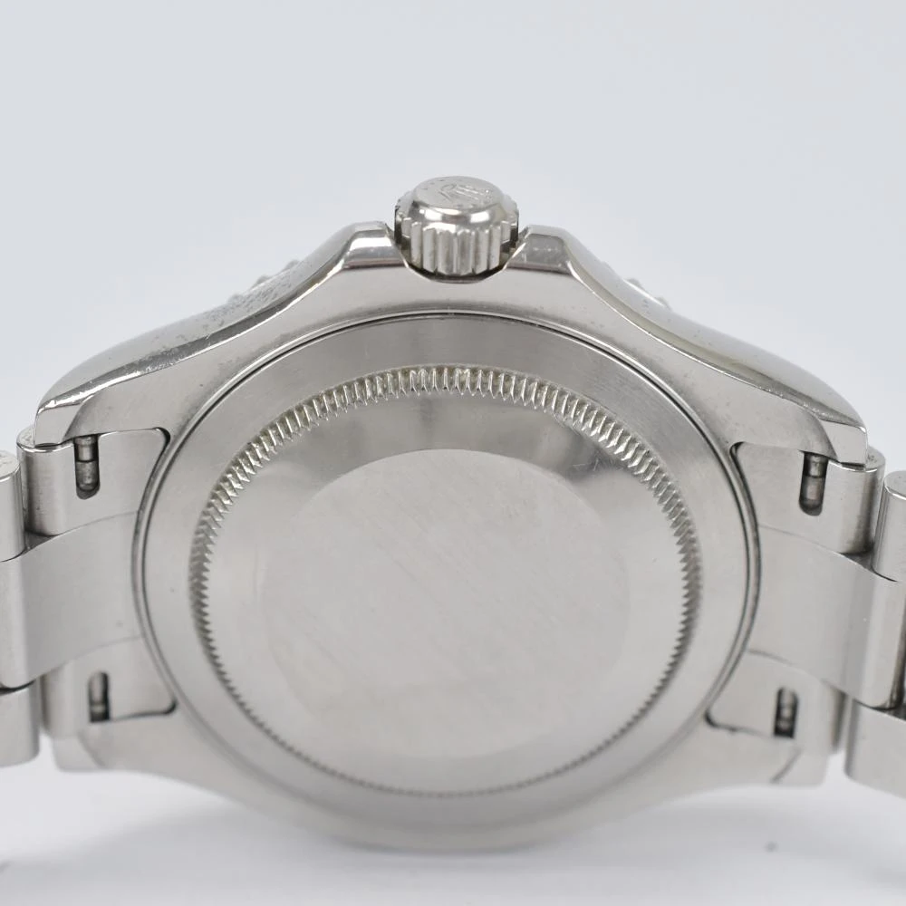 Rolex Silver Stainless Steel Yacht-Master 16622 Mens Wristwatch 40 mm