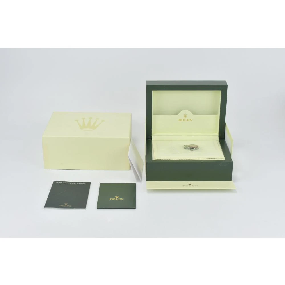 Rolex Daytona 116528G 18k Yellow Gold Black Diamond Dial Automatic Mens Watch