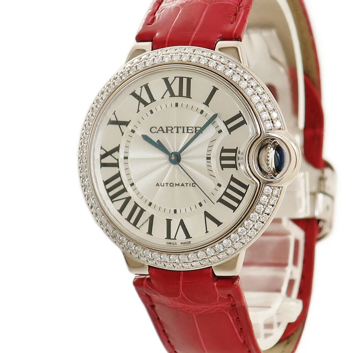 Cartier Ballon Bleu WE900651 Rhodium-plated