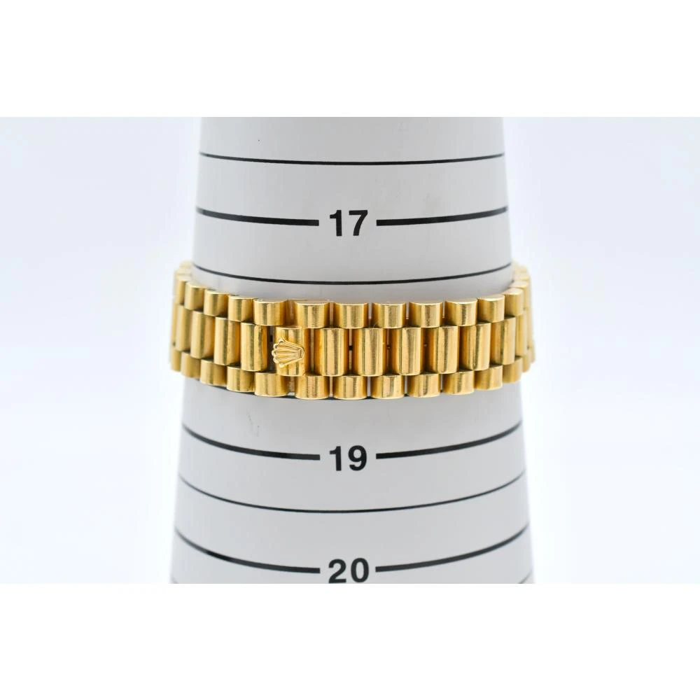 Rolex Champagne 18k Yellow Gold Day-Date 18038 Automatic Mens Wristwatch