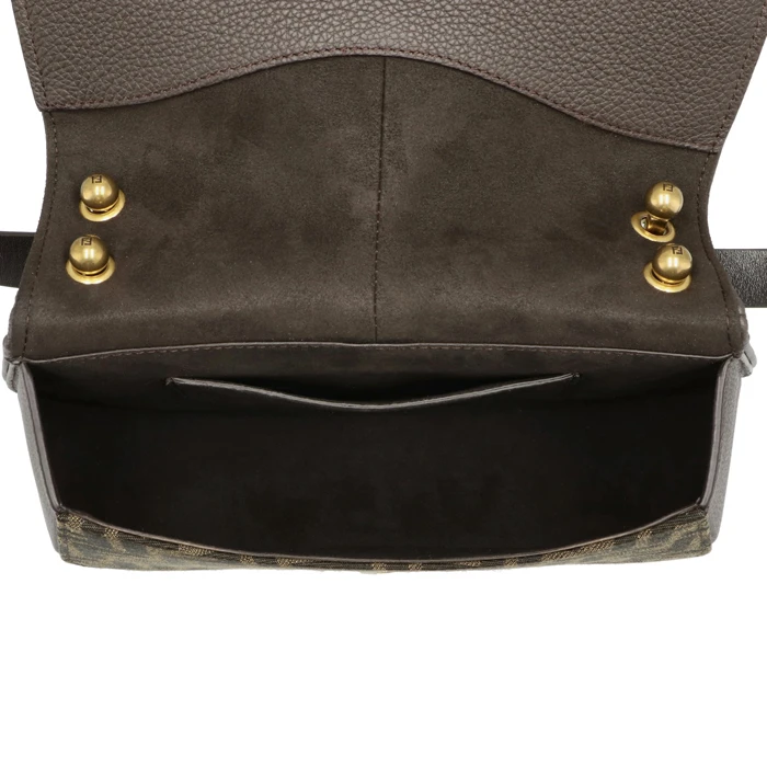 Fendi Medium C’mon FF Jacquard Shoulder Bag