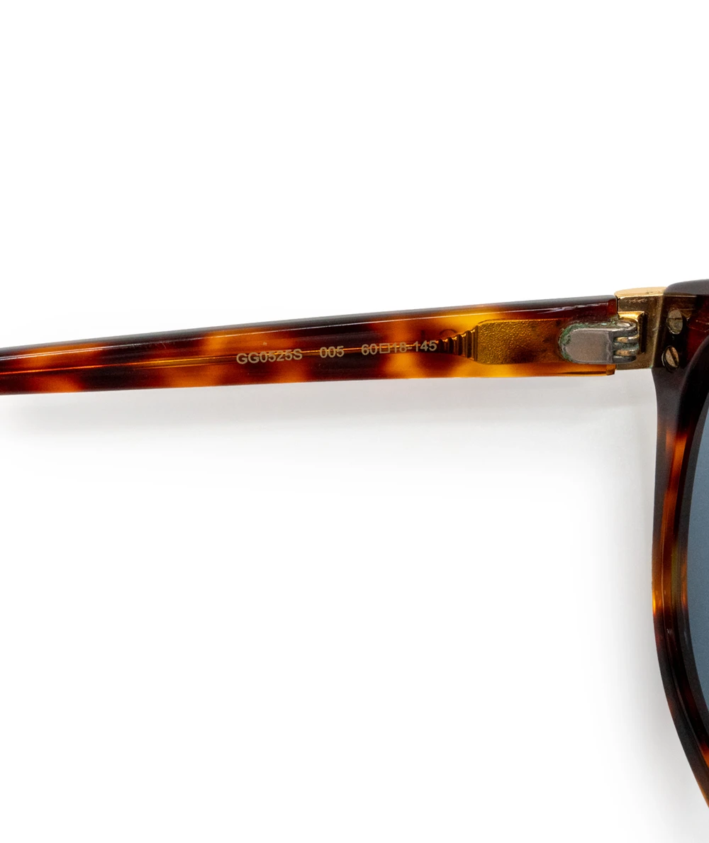 GUCCI GG0525S Brown/Tortoise Frame Sunglasses