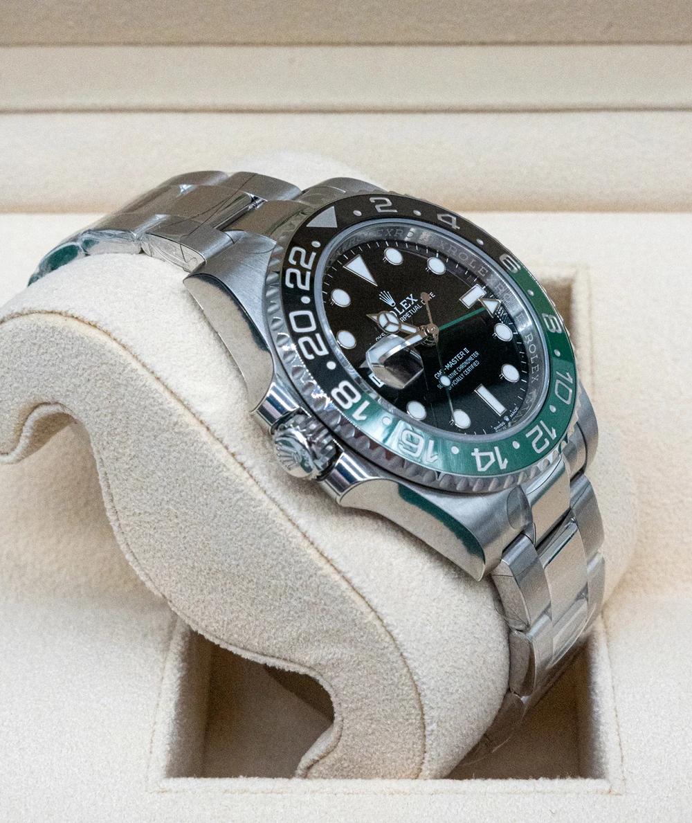 Rolex GMT Master II 2023 Sprite ref no 126720 VTNR stainless steel oyster bracelet Men’s wristwatch 40mm