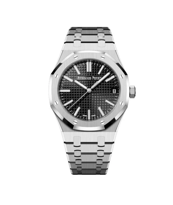 Audemars Piguet 2024 Black Stainless Steel Royal Oak 15510ST.OO.1320ST.07 Automatic Mens Wristwatch 41mm