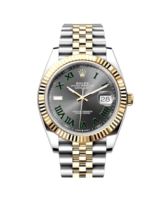 Rolex 2023 Wimbledon Datejust 126333 18k Yellow Gold  Stainless Steel Automatic 41mm
