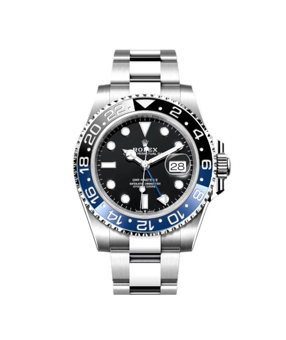 Rolex 2024 Black GMT-Master II 126710 BLNR Batman Stainless Steel Automatic Mens Wristwatch 40 mm