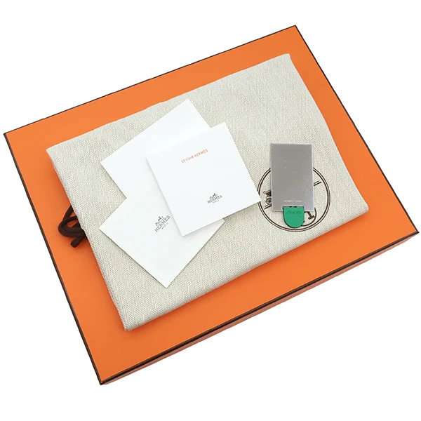 Hermes 2023 (Stamp B) Size 18 Evercolor Leather Constance 3 Mini Mint Green in Color with Gold Hardware
