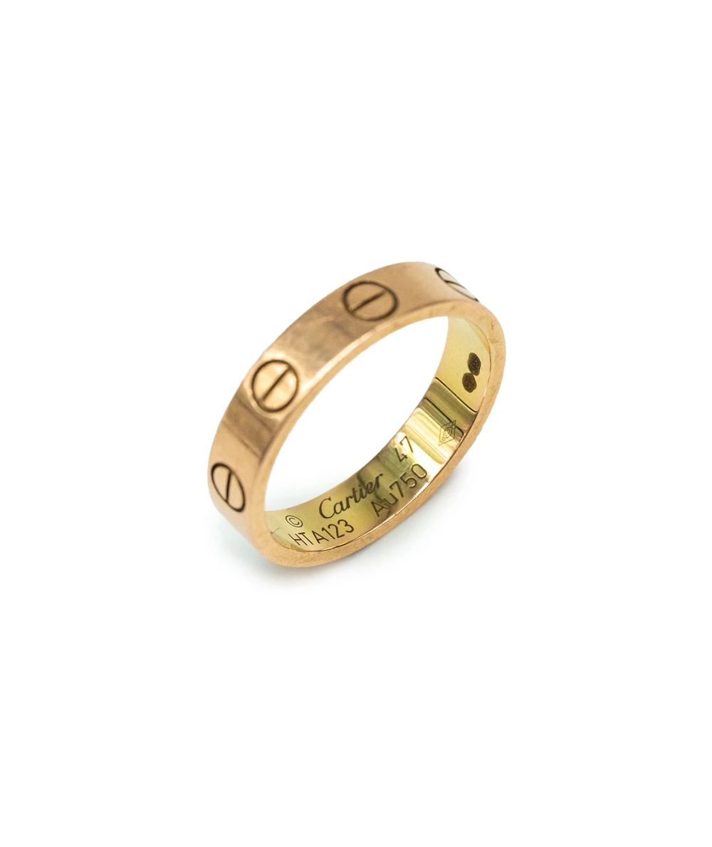 Cartier Size 47 Love Ring in 18k Rose Gold