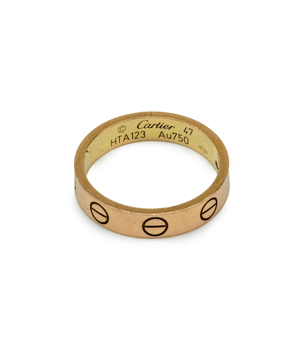 Cartier Size 47 Love Ring in 18k Rose Gold