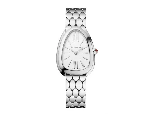 Bvlgari 2024 white Serpenti Seduttori 103937 Quartz Stainless Steel Womens Watch 35 mm