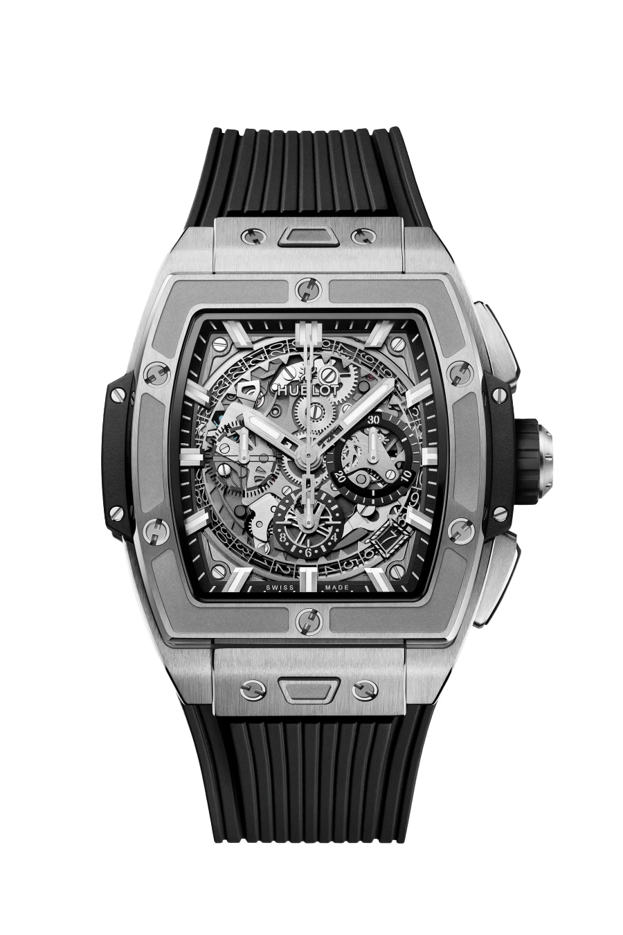 Hublot 2024 Sapphire Spirit of the Big Bang 642.NX. 0170.RX Ceramic  Rubber Automatic Mens Wristwatch 42 mm