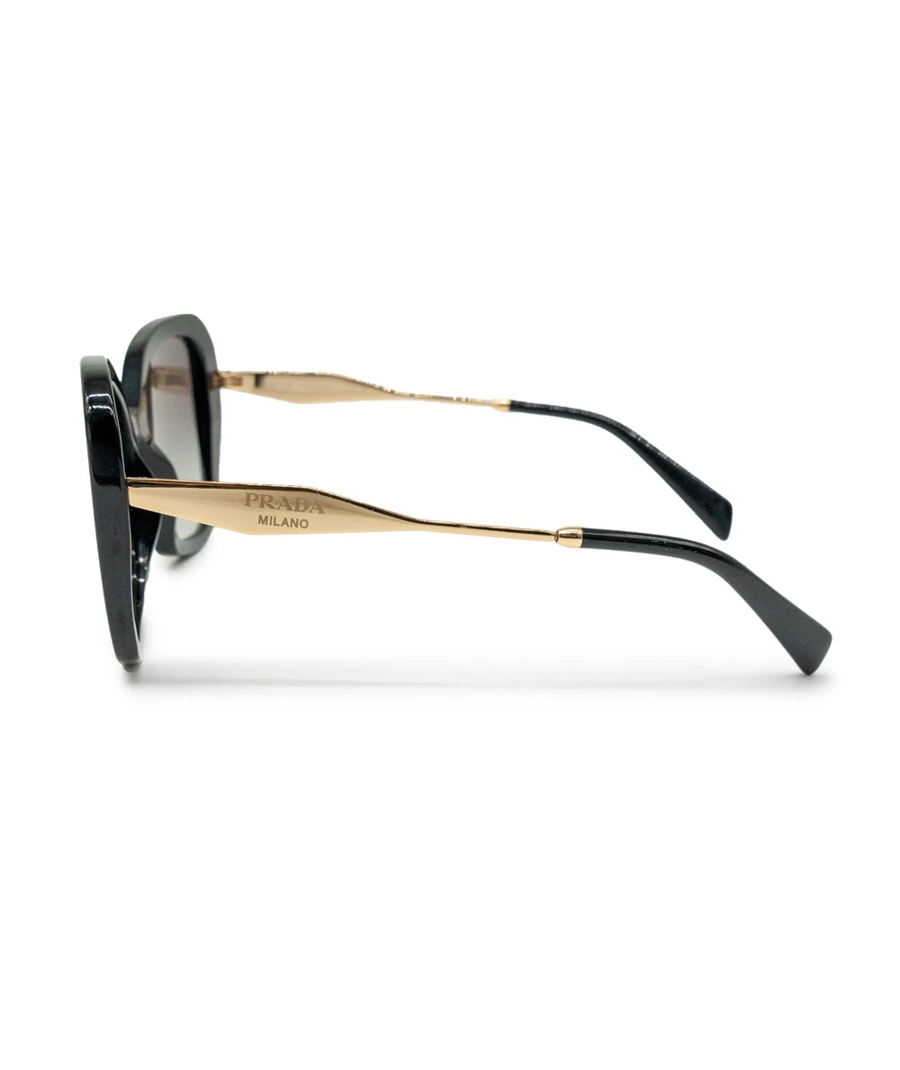 Prada PR 03YS Grey Gradient  Black Sunglasses