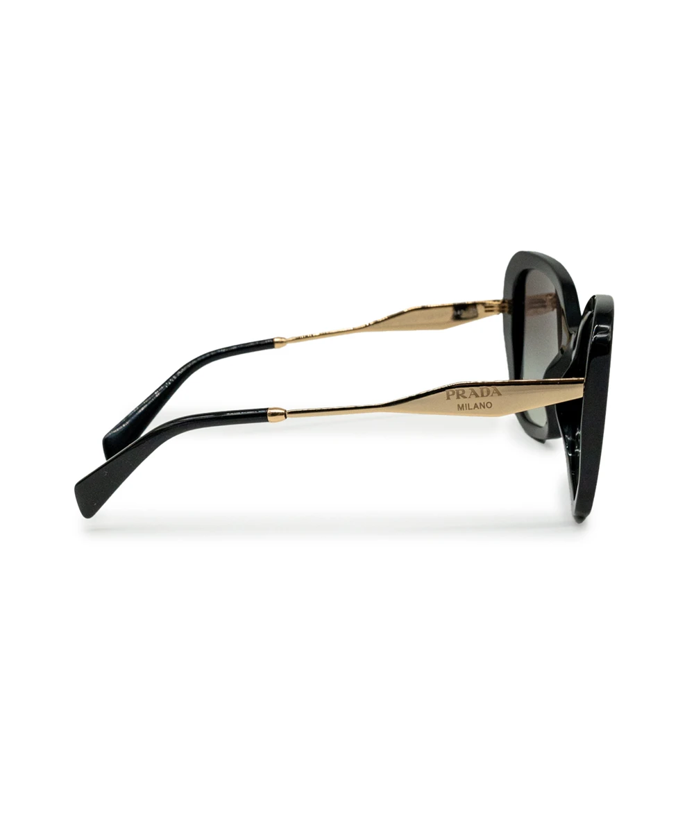 Prada PR 03YS Grey Gradient  Black Sunglasses