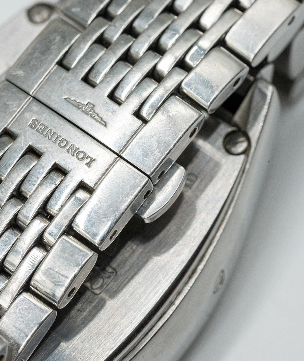 Longines Evidenza L2.688.4.78.6 Chronograph Calendar Stainless Steel Bracelet Watch