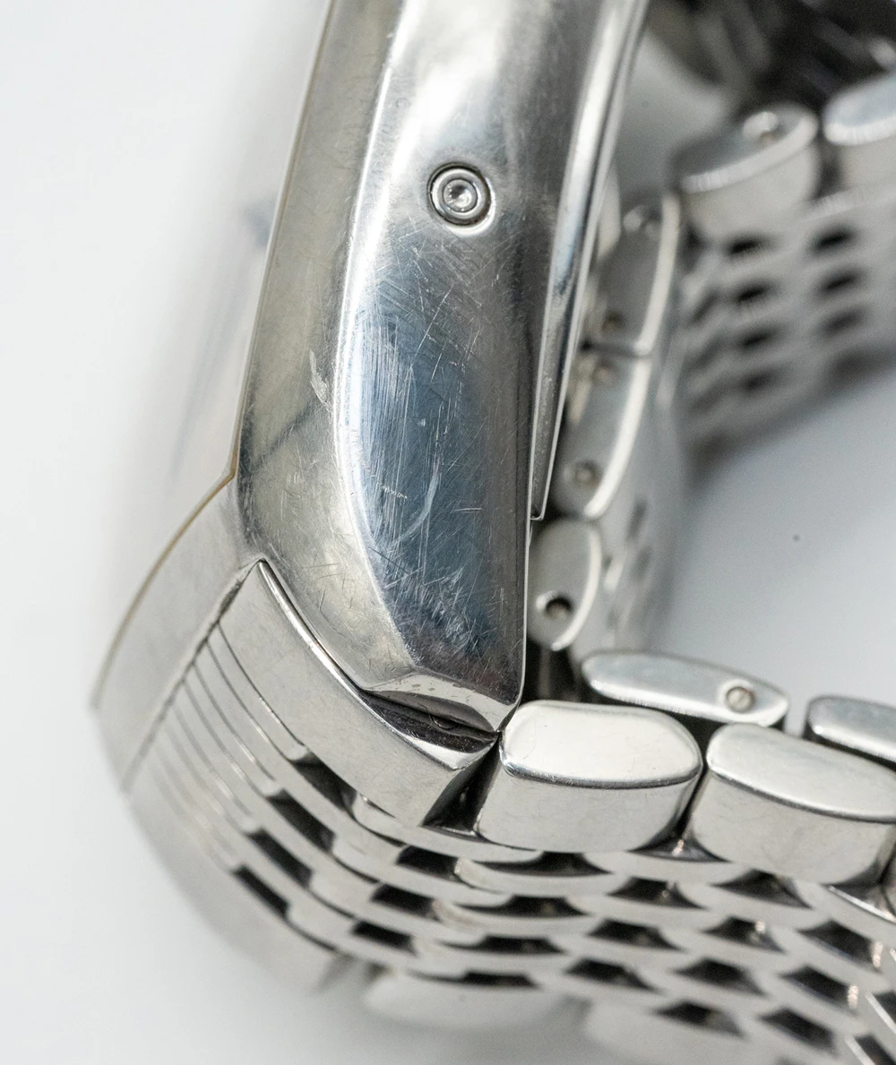 Longines Evidenza L2.688.4.78.6 Chronograph Calendar Stainless Steel Bracelet Watch