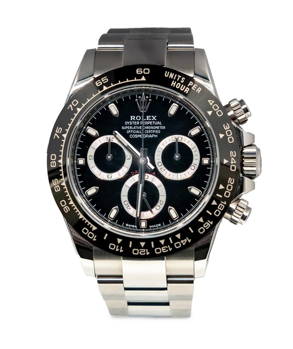 Rolex 2022 Daytona 116500LN Black Dial Stainless Steel Automatic Mens Wristwatch 40 mm