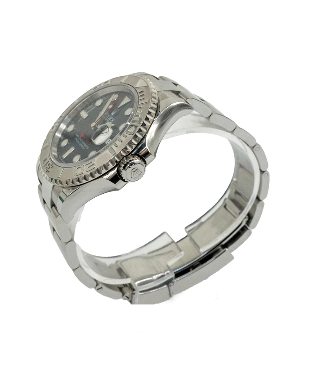 Rolex 2022 Yacht-Master 40 Platinum and Stainless Steel 40mm Blue Dial 126622 Mens Wristwatch 40mm