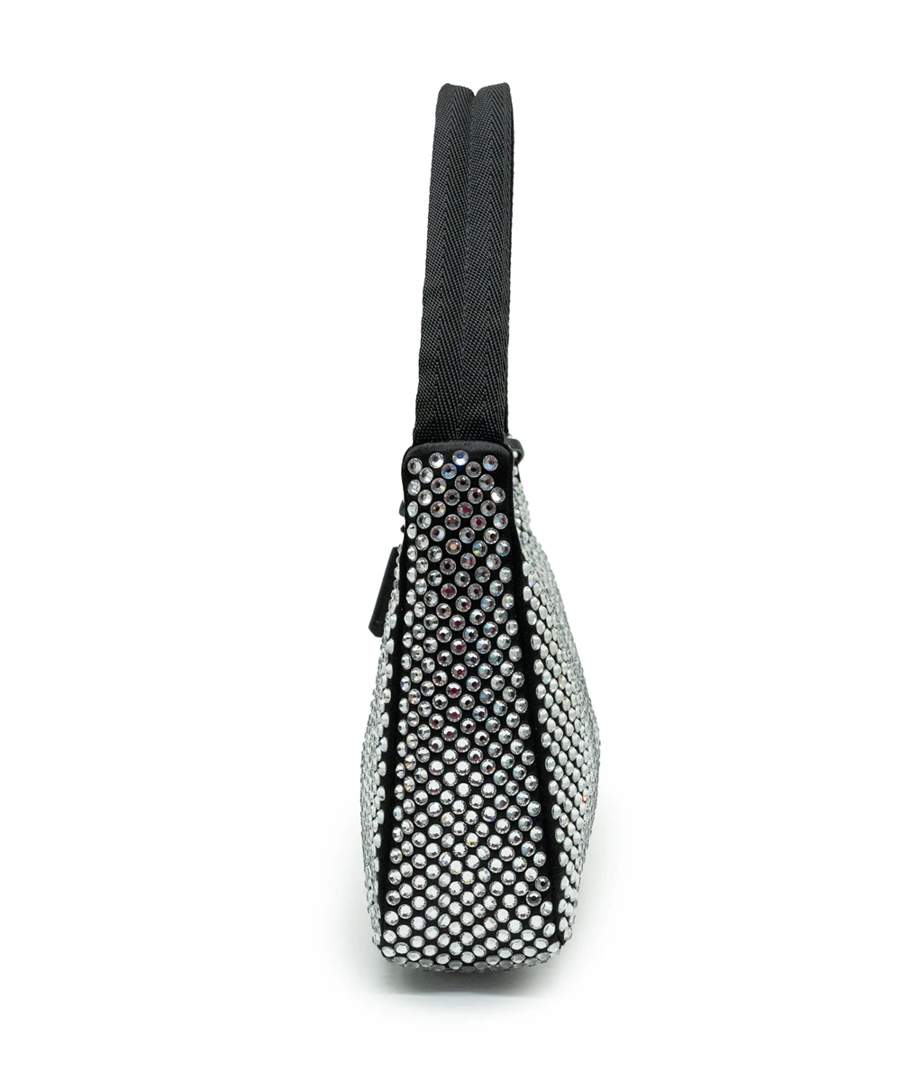 Prada Re-Edition 2000 Crystal Embellished Shoulder Bag