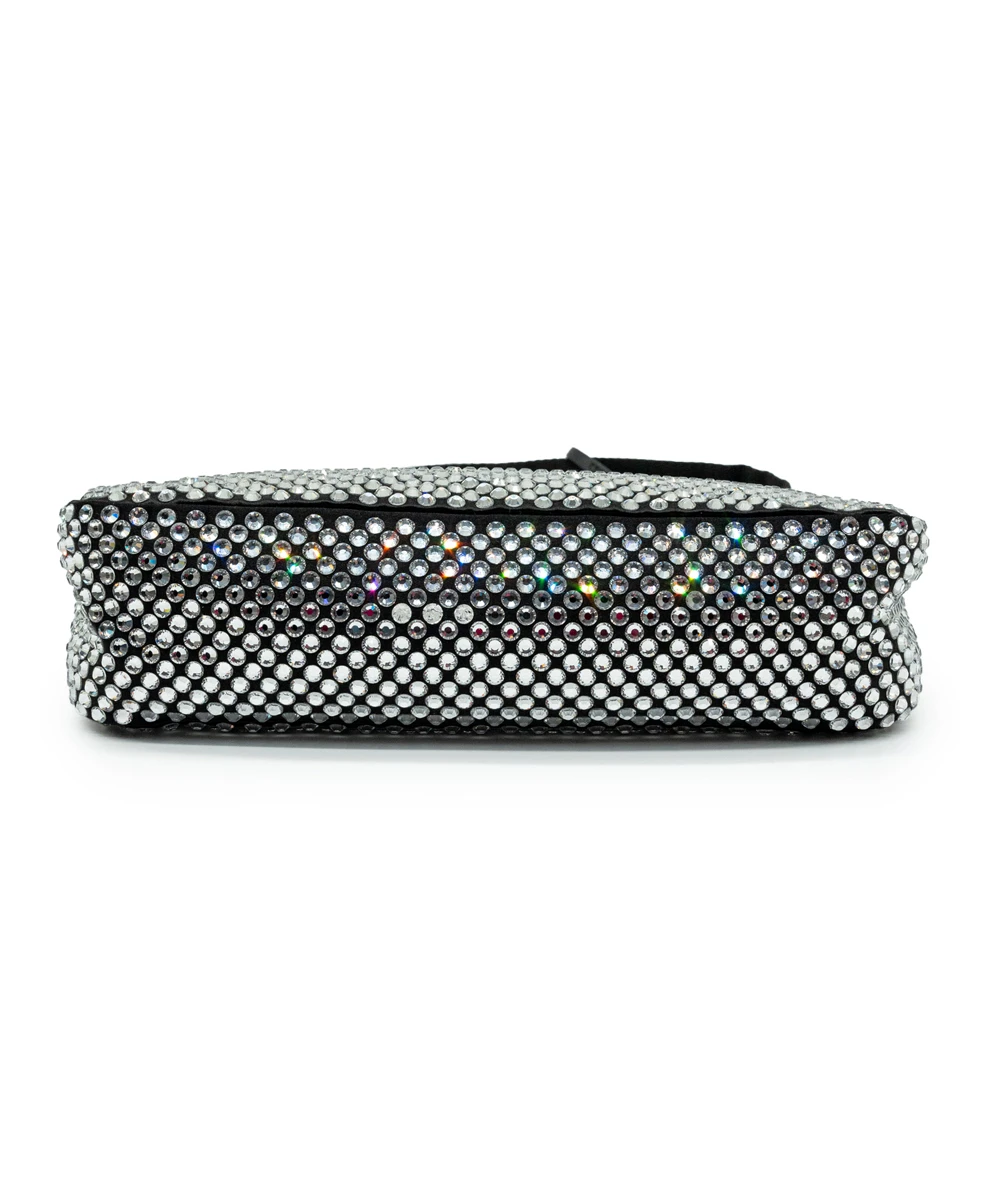 Prada Re-Edition 2000 Crystal Embellished Shoulder Bag