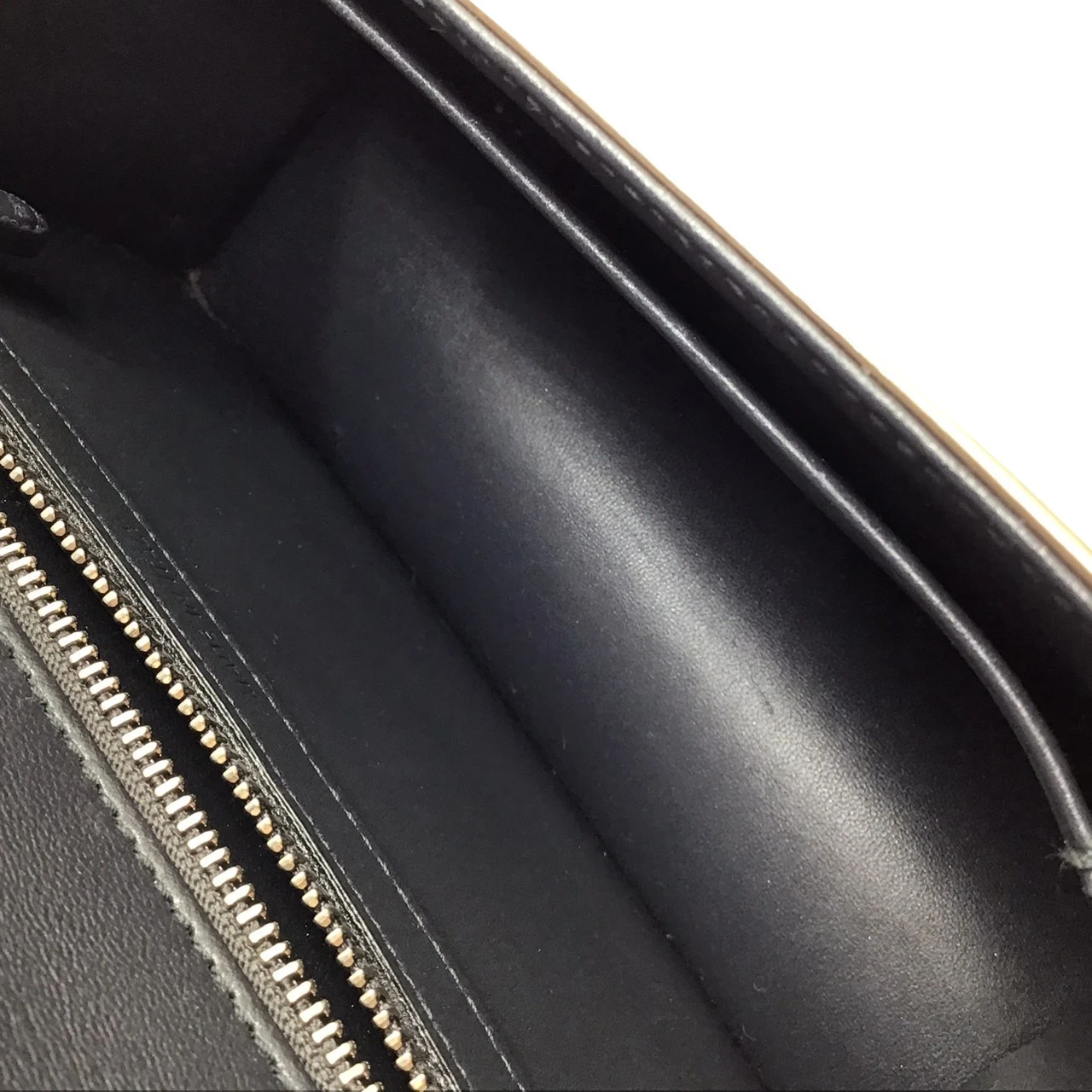 Dior Metallic Rose Gold Micro Cannage Patent Leather Medium Diorama Shoulder Bag