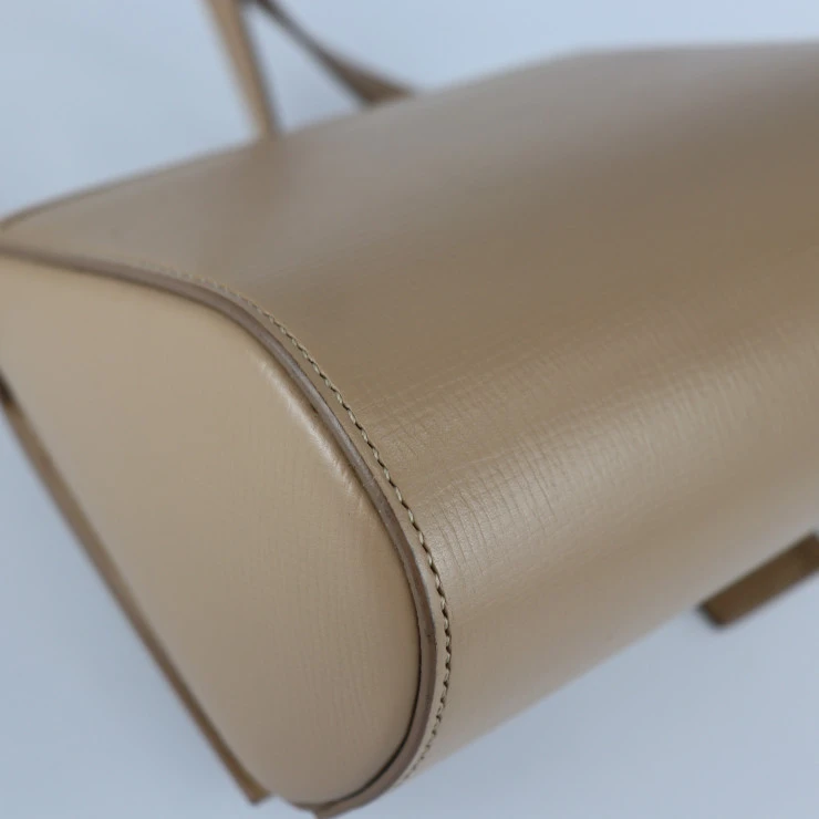 Givenchy Beige Leather Mini Pandora Box Shoulder Bag